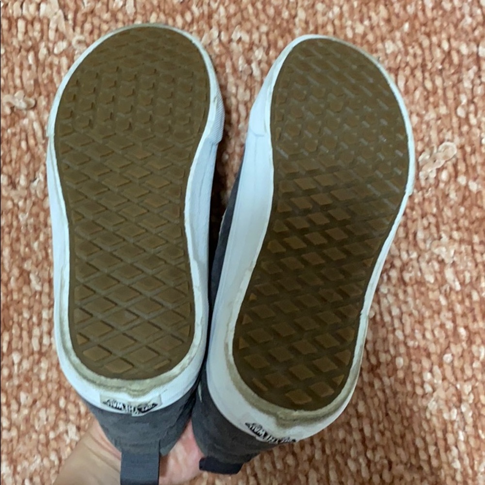 Gray High Top Vans - image 5